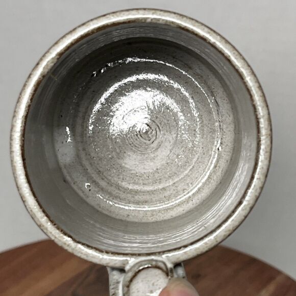 Kerri Henry Studio Art Pottery Chef Coffee Mug Crossed Knives Chef’s Hat Signed - Picture 6 of 7